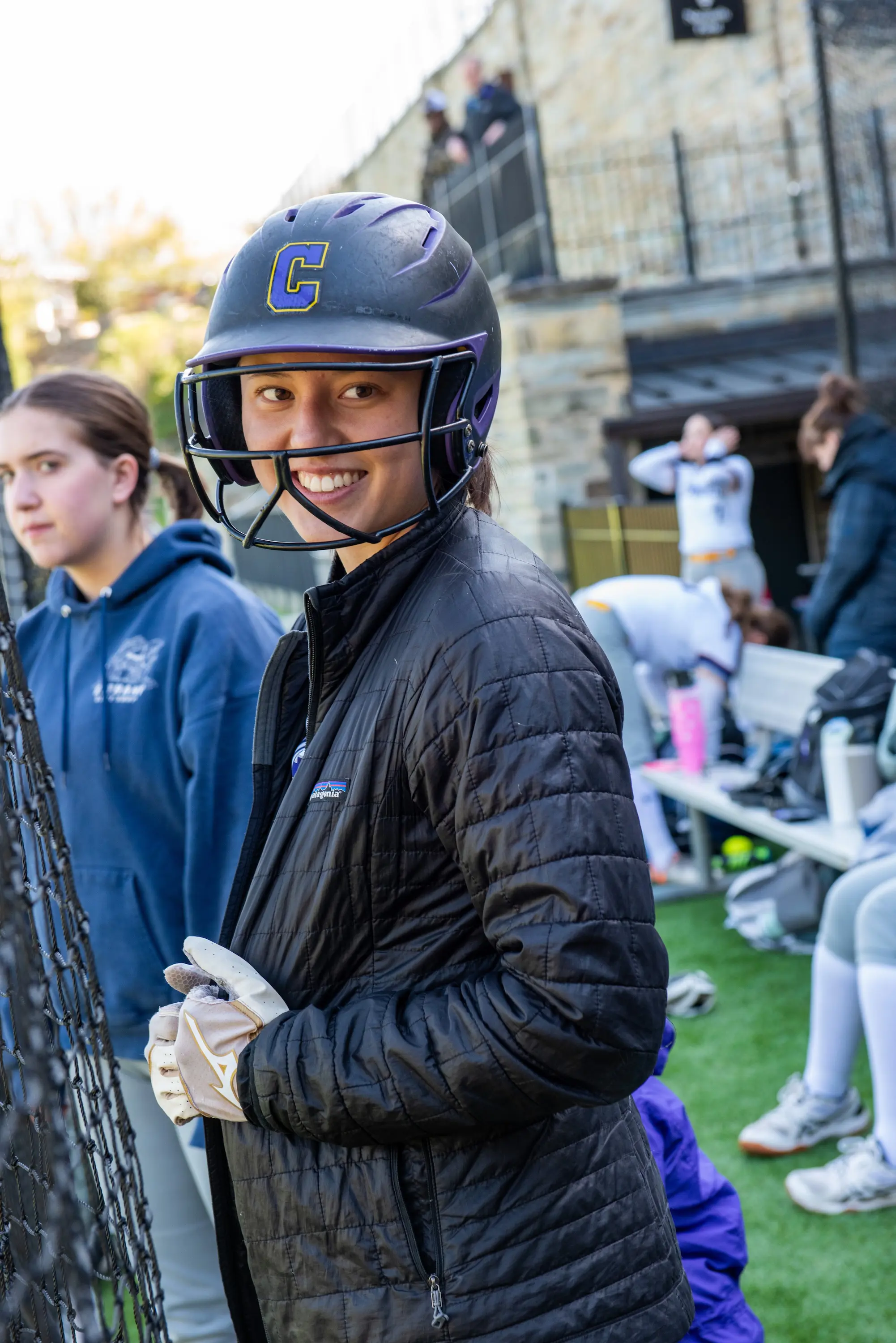 NCS girls with helmet